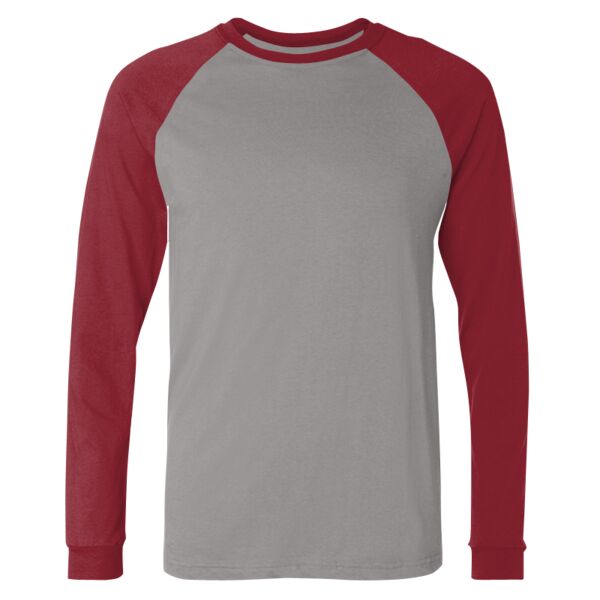 Long Sleeve Jersey Baseball Tee Thumbnail