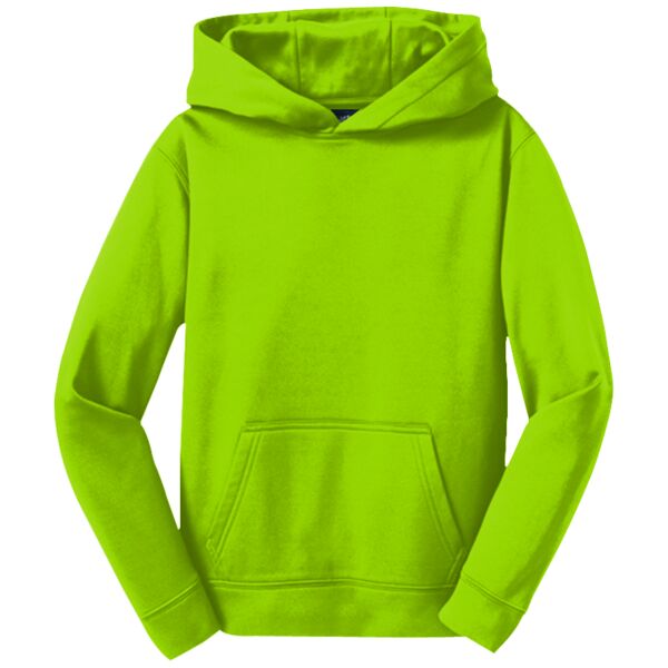 Youth Sport Wick ® Fleece Hooded Pullover Thumbnail
