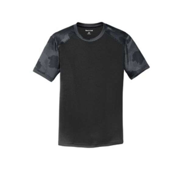 Youth CamoHex Colorblock Tee Thumbnail