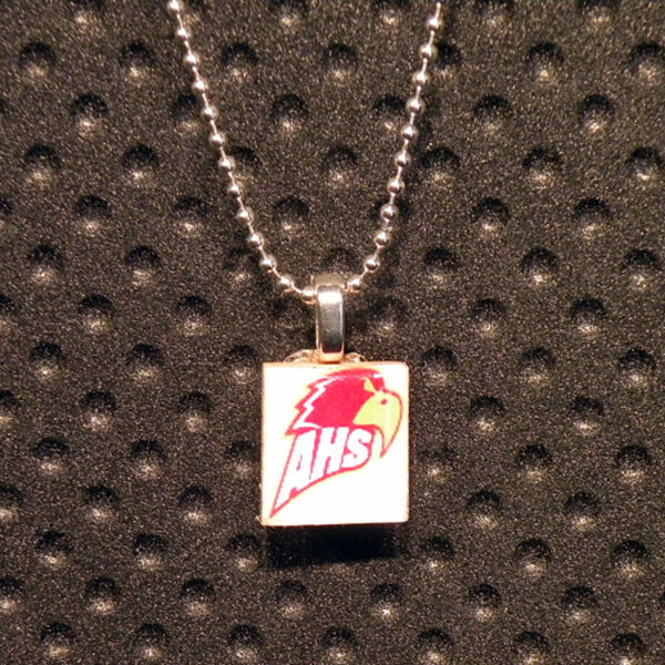 Hawks Scrabble Necklace Thumbnail