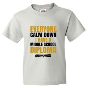 HD Cotton Youth Short Sleeve T-Shirt Thumbnail