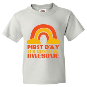 HD Cotton Youth Short Sleeve T-Shirt Thumbnail