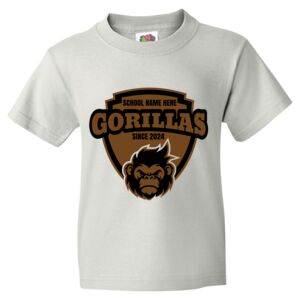 HD Cotton Youth Short Sleeve T-Shirt Thumbnail