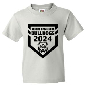 HD Cotton Youth Short Sleeve T-Shirt Thumbnail