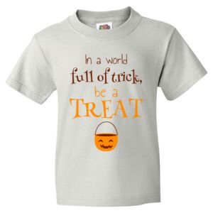 HD Cotton Youth Short Sleeve T-Shirt Thumbnail