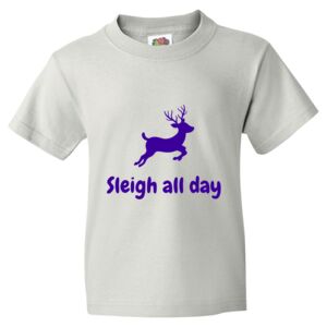 HD Cotton Youth Short Sleeve T-Shirt Thumbnail