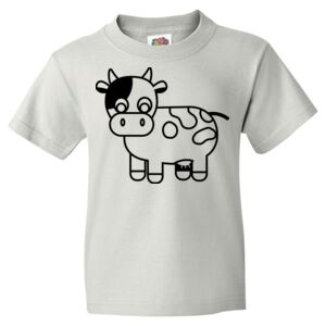 HD Cotton Youth Short Sleeve T-Shirt Thumbnail