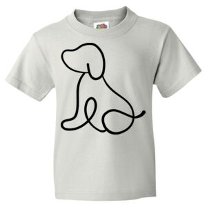 HD Cotton Youth Short Sleeve T-Shirt Thumbnail