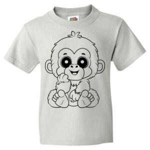 HD Cotton Youth Short Sleeve T-Shirt Thumbnail