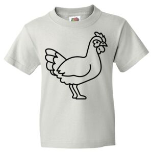 HD Cotton Youth Short Sleeve T-Shirt Thumbnail