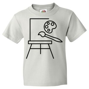 HD Cotton Youth Short Sleeve T-Shirt Thumbnail