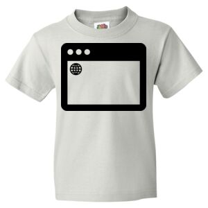 HD Cotton Youth Short Sleeve T-Shirt Thumbnail