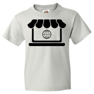 HD Cotton Youth Short Sleeve T-Shirt Thumbnail