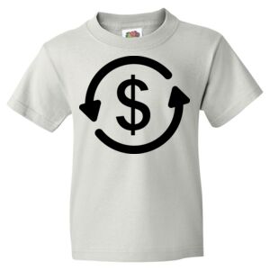 HD Cotton Youth Short Sleeve T-Shirt Thumbnail