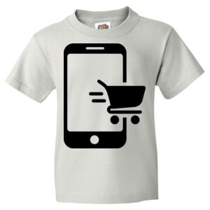 HD Cotton Youth Short Sleeve T-Shirt Thumbnail