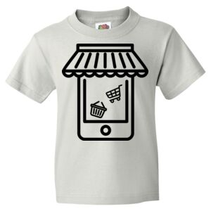 HD Cotton Youth Short Sleeve T-Shirt Thumbnail