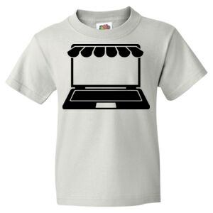 HD Cotton Youth Short Sleeve T-Shirt Thumbnail