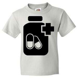 HD Cotton Youth Short Sleeve T-Shirt Thumbnail