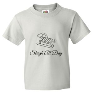 HD Cotton Youth Short Sleeve T-Shirt Thumbnail