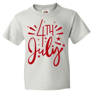 HD Cotton Youth Short Sleeve T-Shirt Thumbnail