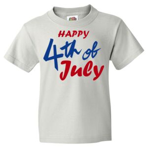 HD Cotton Youth Short Sleeve T-Shirt Thumbnail