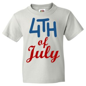 HD Cotton Youth Short Sleeve T-Shirt Thumbnail
