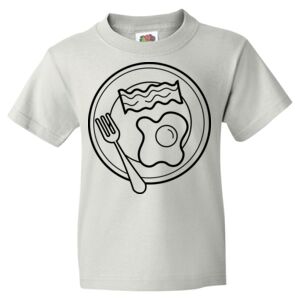 HD Cotton Youth Short Sleeve T-Shirt Thumbnail