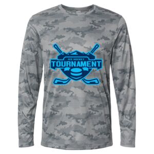 Pompano Performance Camo Long Sleeve T-Shirt Thumbnail