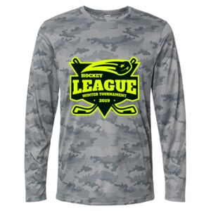 Pompano Performance Camo Long Sleeve T-Shirt Thumbnail