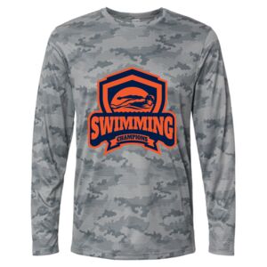 Pompano Performance Camo Long Sleeve T-Shirt Thumbnail