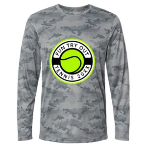 Pompano Performance Camo Long Sleeve T-Shirt Thumbnail