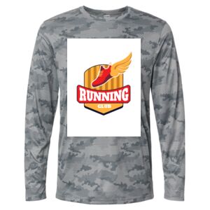 Pompano Performance Camo Long Sleeve T-Shirt Thumbnail