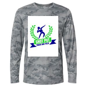 Pompano Performance Camo Long Sleeve T-Shirt Thumbnail