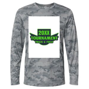 Pompano Performance Camo Long Sleeve T-Shirt Thumbnail