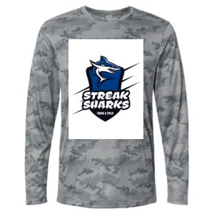 Pompano Performance Camo Long Sleeve T-Shirt Thumbnail