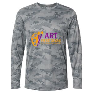 Pompano Performance Camo Long Sleeve T-Shirt Thumbnail
