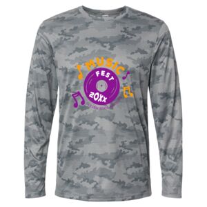 Pompano Performance Camo Long Sleeve T-Shirt Thumbnail