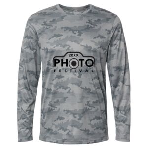 Pompano Performance Camo Long Sleeve T-Shirt Thumbnail