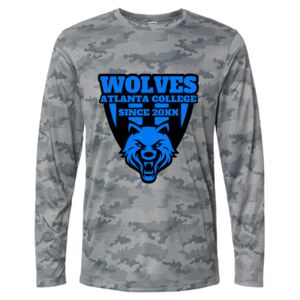 Pompano Performance Camo Long Sleeve T-Shirt Thumbnail