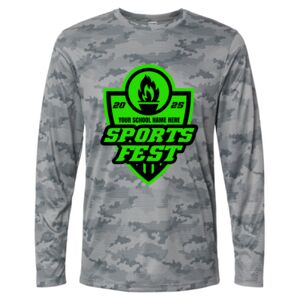 Pompano Performance Camo Long Sleeve T-Shirt Thumbnail