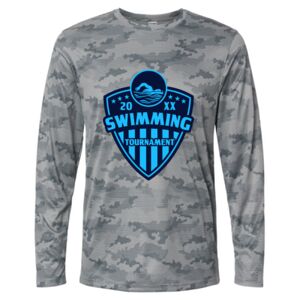 Pompano Performance Camo Long Sleeve T-Shirt Thumbnail