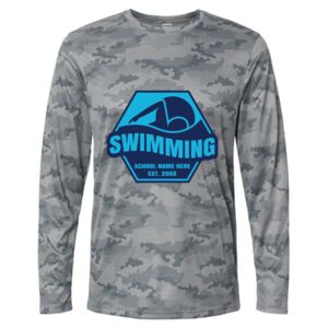 Pompano Performance Camo Long Sleeve T-Shirt Thumbnail