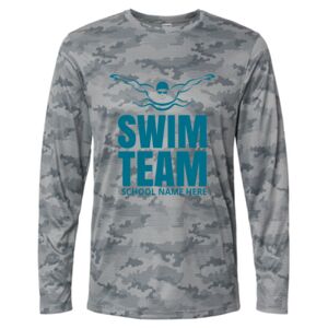 Pompano Performance Camo Long Sleeve T-Shirt Thumbnail