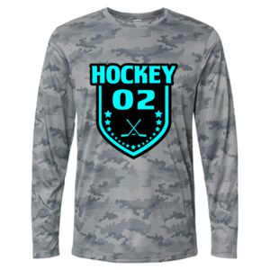 Pompano Performance Camo Long Sleeve T-Shirt Thumbnail