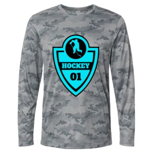 Pompano Performance Camo Long Sleeve T-Shirt Thumbnail