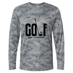 Pompano Performance Camo Long Sleeve T-Shirt Thumbnail