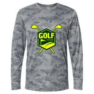 Pompano Performance Camo Long Sleeve T-Shirt Thumbnail