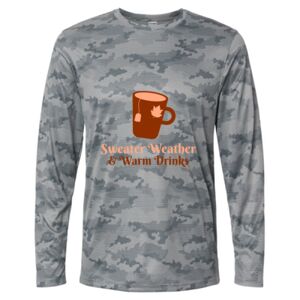 Pompano Performance Camo Long Sleeve T-Shirt Thumbnail
