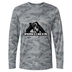 Pompano Performance Camo Long Sleeve T-Shirt Thumbnail
