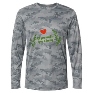 Pompano Performance Camo Long Sleeve T-Shirt Thumbnail